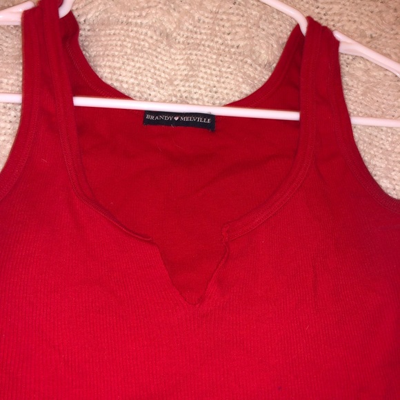 brandy red tank - Picture 4 of 5